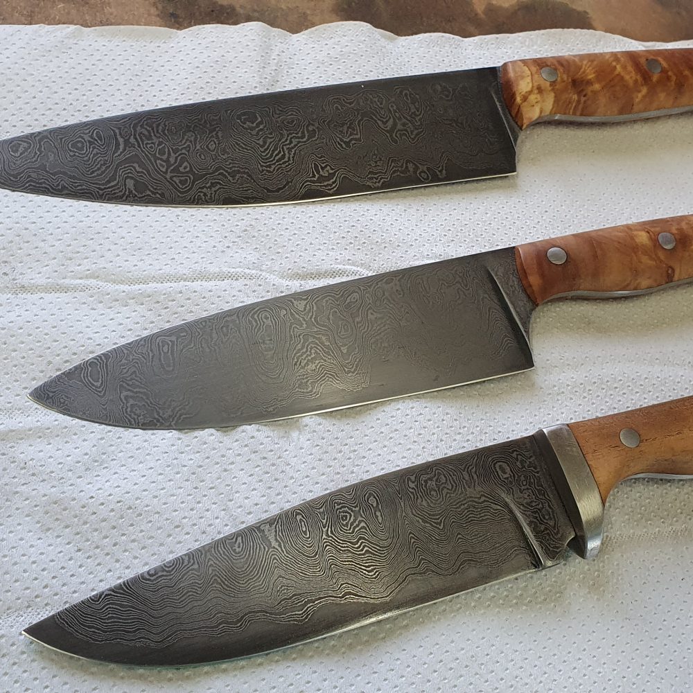 Schmiede-Kurse: Fertige Messer von Teilnehmern, Foto 17 
